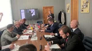 Jednání s náměstkem ministra ekonomického rozvoje a obchodu Ukrajiny Jurijem Brovčenkovem