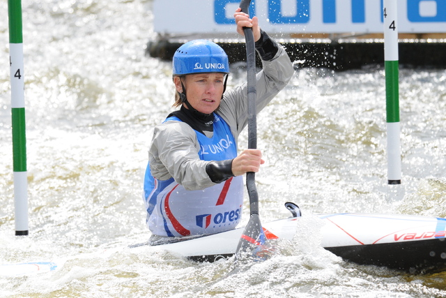 Štěpánka Hilgertová bojovala o medaili