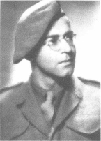 Strauss jako příslušník československé armády za 2. světové války