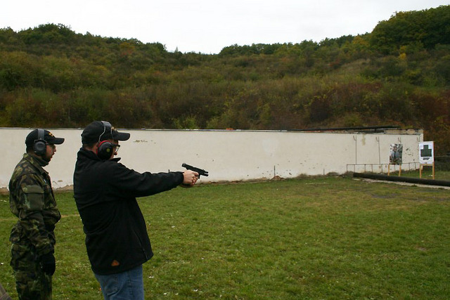 Střelba z pistole Glock