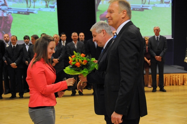 Střelkyně Nikola Mazurová letos vystřílela několik medailí