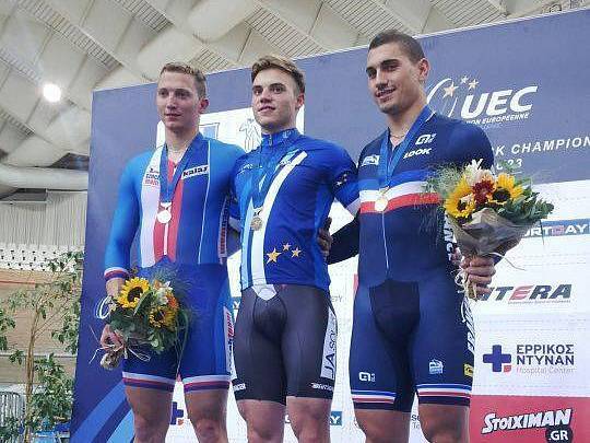 Stříbrný Robin Wagner na 1 km (foto Dukla Brno)