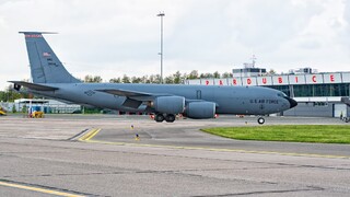 Ilustrační obrázek ke článkuV Pardubicích přistál americký tanker KC-135