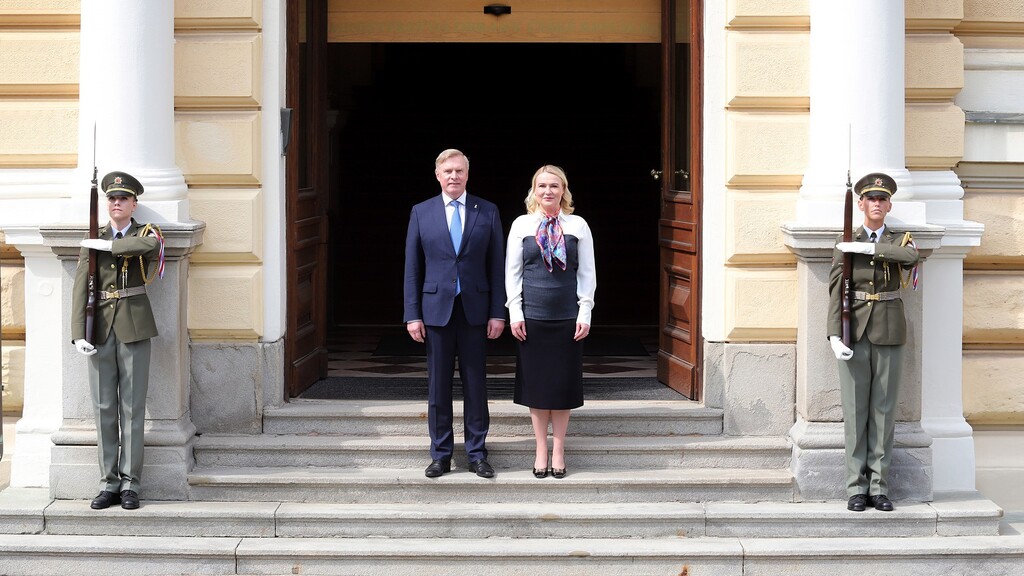 Ministryně Černochová jednala s estonským protějškem především o vzájemné spolupráci 