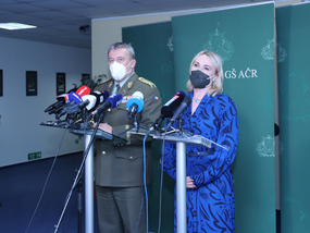Společná tisková konference ministra obrany a náčelníka Generálního štábu AČR