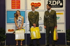 Tři nejlepší sportovci Dukly - Eva Samková, Ondřej Synek a Josef Dostál