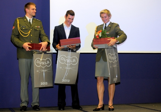 Tři nejlepší armádní sportovci  roku 2011 jsou nominováni do TOP10 - Synek, Kulhavý a Špotáková.
