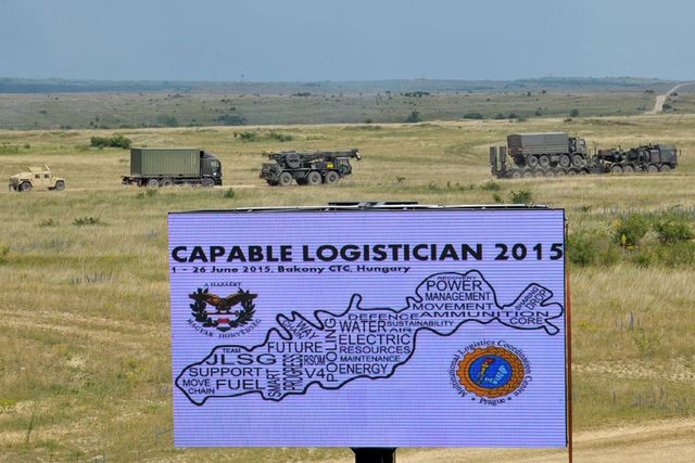 Cvičení Capable Logistician 2015