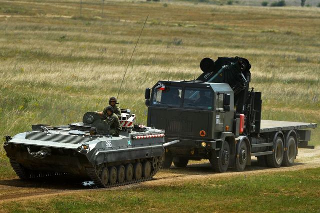 Vyprošťovací verze BVP se představila na dynamické ukázce