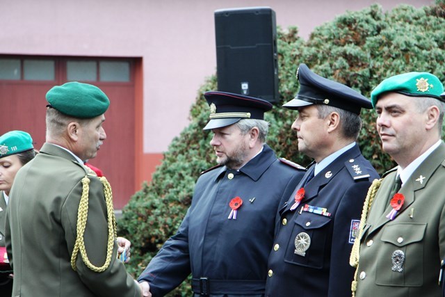 Udělení medaile Aktivních záloh KVV Zlín nejen složkám státní správy a samosprávy Zlínského kraje
