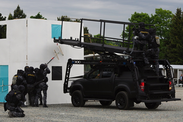 Ukázka práce Policie ČR