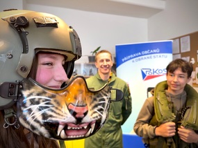V rámci projektu POKOS se představila 22. základna vrtulníkového letectva.
