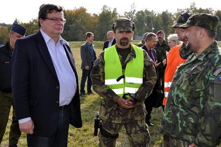 V rozhovoru s organizátory kurzu instruktora střelecké přípravy