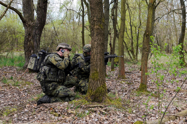 Velitel při řízení boje