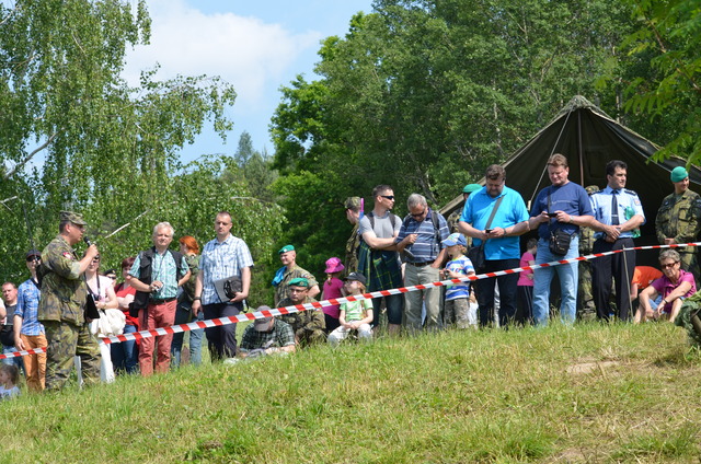 Velitel výcviku podplukovník Mareček komentoval všechny ukázky