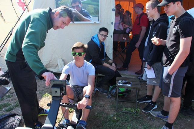 Veslařský trenažer Dukly