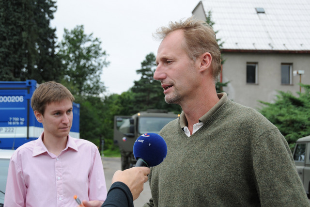 Místostarosta obce Višňová Ivan Bubeníček