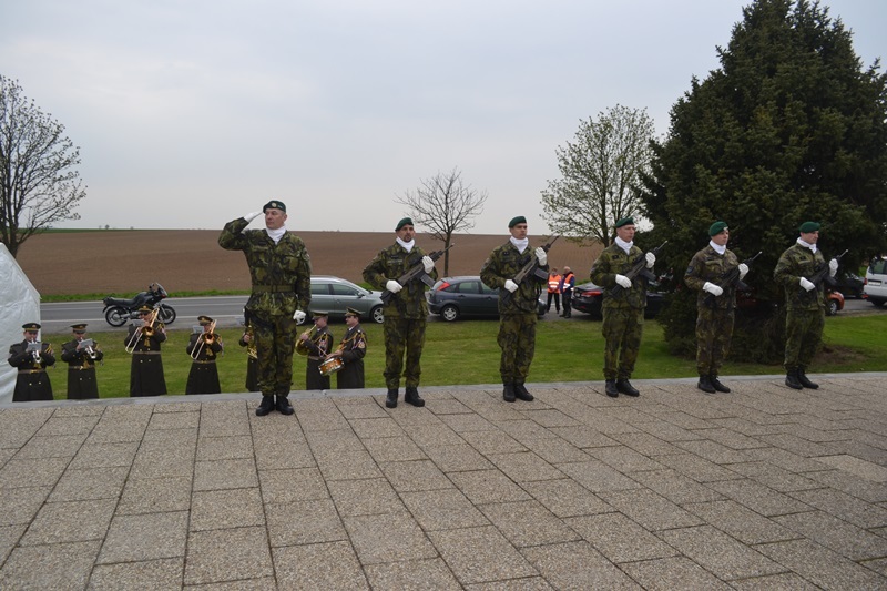 Vojenská hudba Olomouc a čestná jednotka AČR