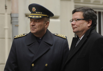 Generál Vlastimil Picek a Alexandr Vondra