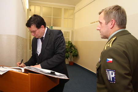 Zápis do kroniky Hlavního velitelství VP
