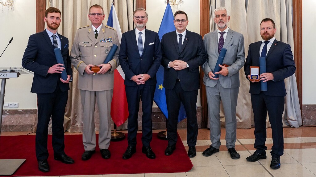 Cenu BRS získali i dva zaměstnanci resortu Ministerstva obrany ČR
