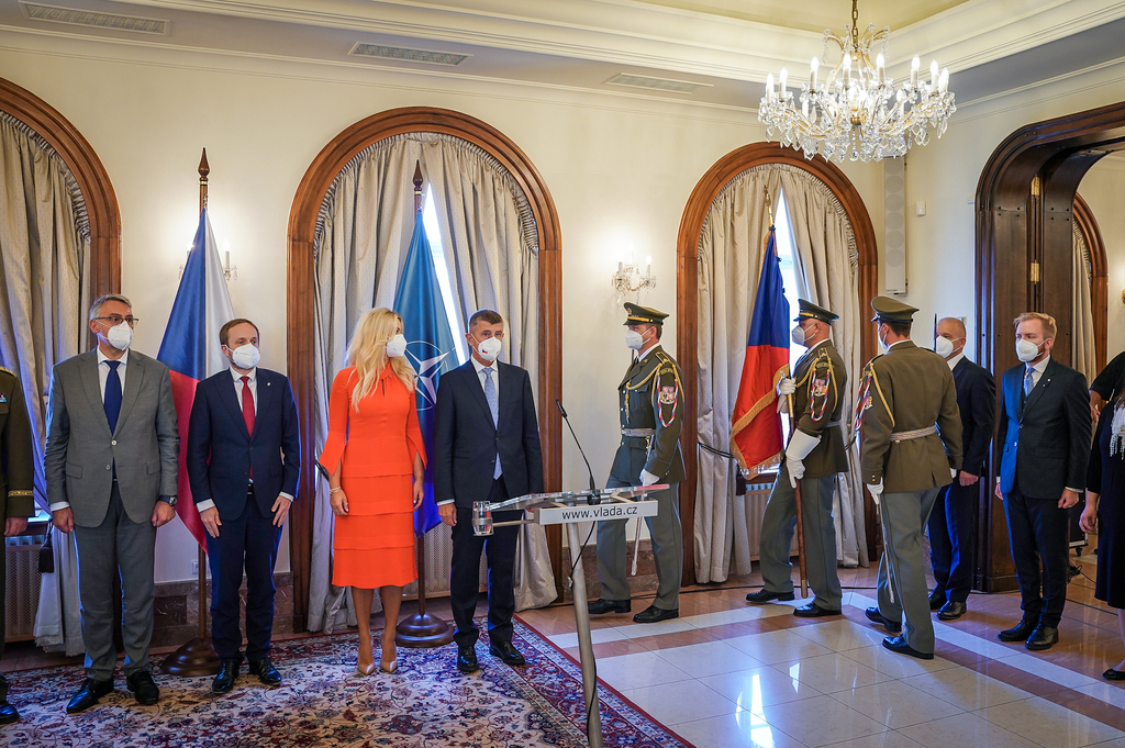 Slavnostní ceremoniál předávání medailí 
