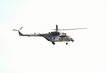 Modernizovaný Mi-17Š za letu