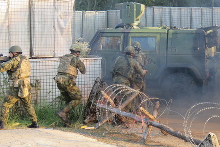 Výcvik příslušníků 15. ženijního pluku a předsunutých leteckých návodčích v Bechyni
