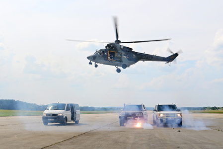 Výcvik byl akční a zcela reálný