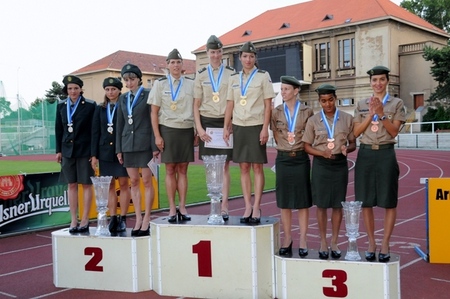 Vyhlášení soutěže družstev žen