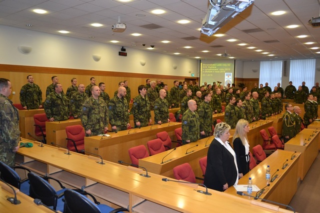 Vyhodnocení roku 2015 Aktivní zálohy Krajského vojenského velitelství Ostrava 2