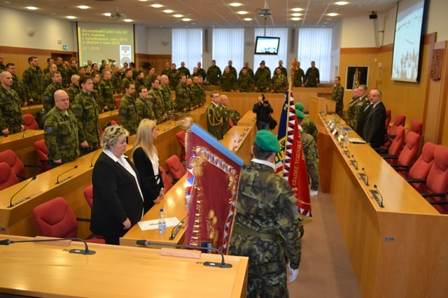Vyhodnocení roku 2015 Aktivní zálohy Krajského vojenského velitelství Ostrava