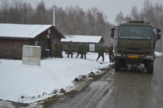 Vykládání materiálu