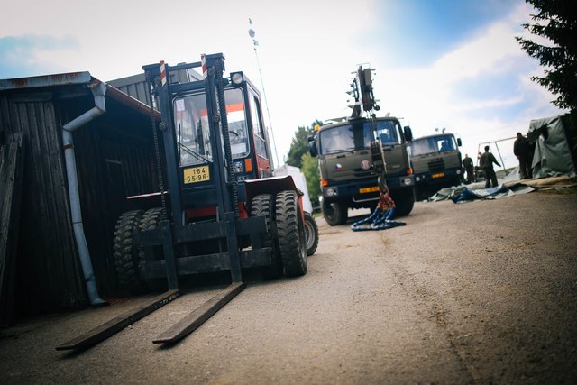 Výstavba nové základny v Haluzicích 
