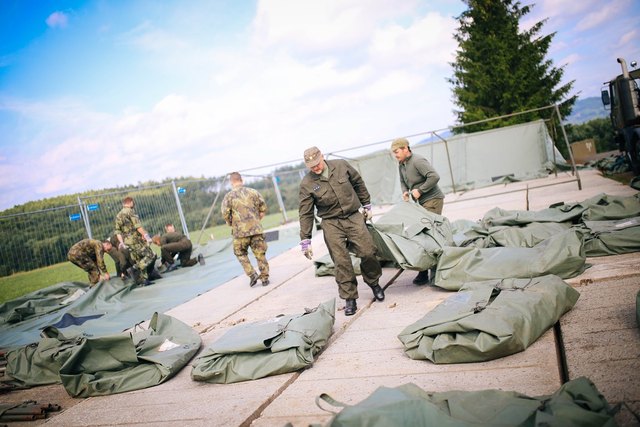 Výstavba nové základny v Haluzicích 