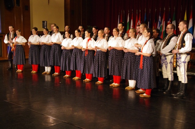 Vystoupení souboru Ondráš