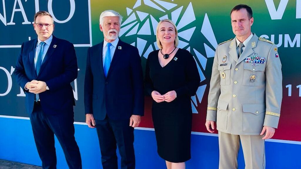 Ministryně obrany se zúčastnila klíčového summitu NATO ve Vilniusu