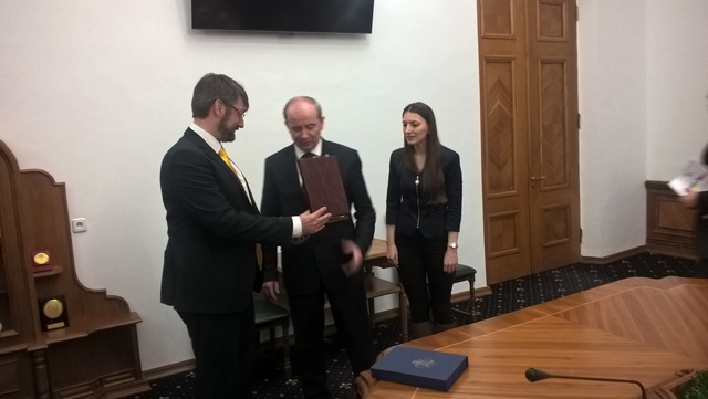 Náměstek Landovský diskutoval na Ukrajině o bezpečnostní situaci a spolupráci