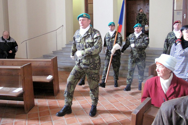 Zahájení slavnostního odhalení