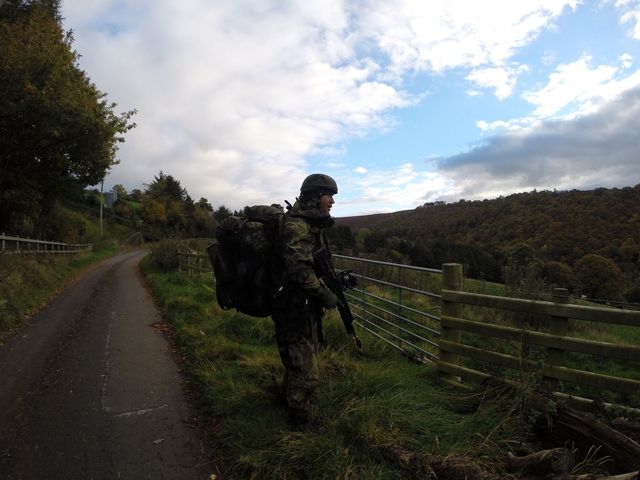 Zastávka při přesunu