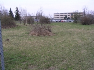 Žatec pozemek s podzemním objektem