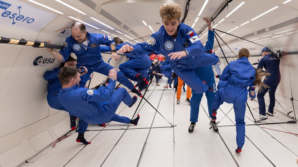V České republice startuje již druhý ročník programu Zero-G. Další tým mladých nadšenců zažije stav beztíže 