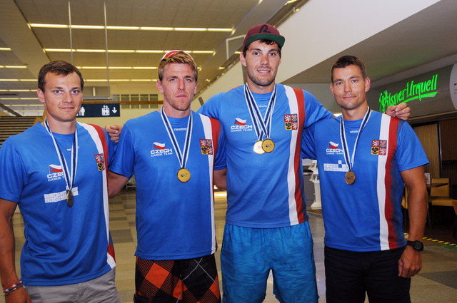 Zlatá posádka  - K4 Daniel Havel, Lukáš Trefil, Josef Dostál a Jan Štěrba