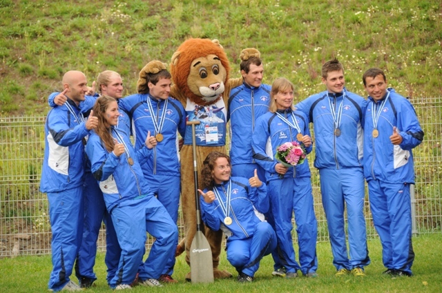 Zlaté české hlídky kajakářek a deblkanoistů