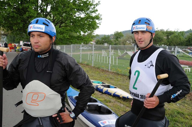 Zlatí a stříbrní z ME 2010 Ondřej Štěpánek a Jaroslav Volf
