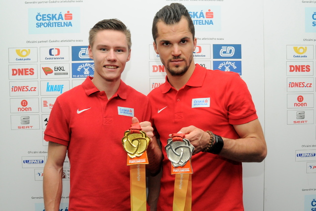 Zlatý Pavel Maslák a stříbrný Jakub Holuša