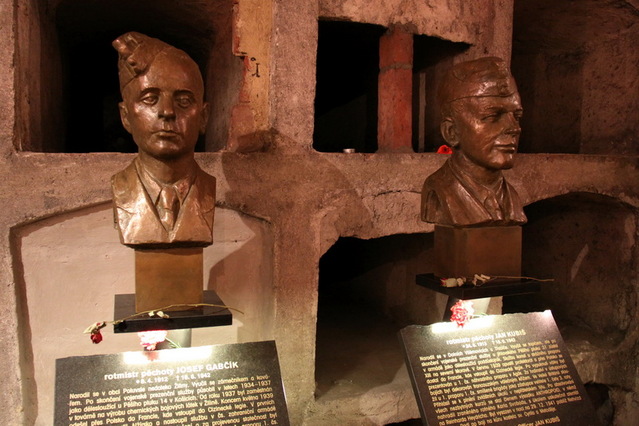 Zleva - Josef Gabčík a Jan Kubiš
