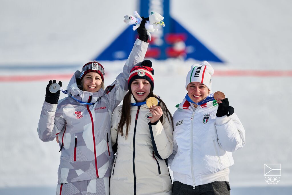 Olympijská šampionka Maděrová: Pořád tomu nemohu uvěřit, při hymně jsem byla dojatá