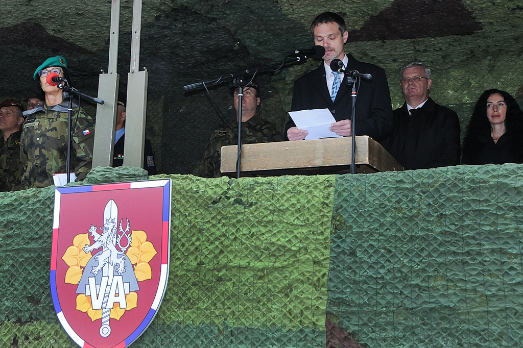   V závěru hovořil starosta města Vyškova Karel Jurka