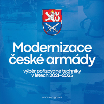Brožura - Modernizace české armády: výběr pořizované techniky v letech 2021-2025